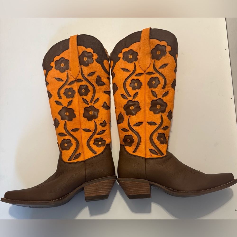DINGO Goodness Gracious Brown Western Boots NWOT - Picture 6 of 16